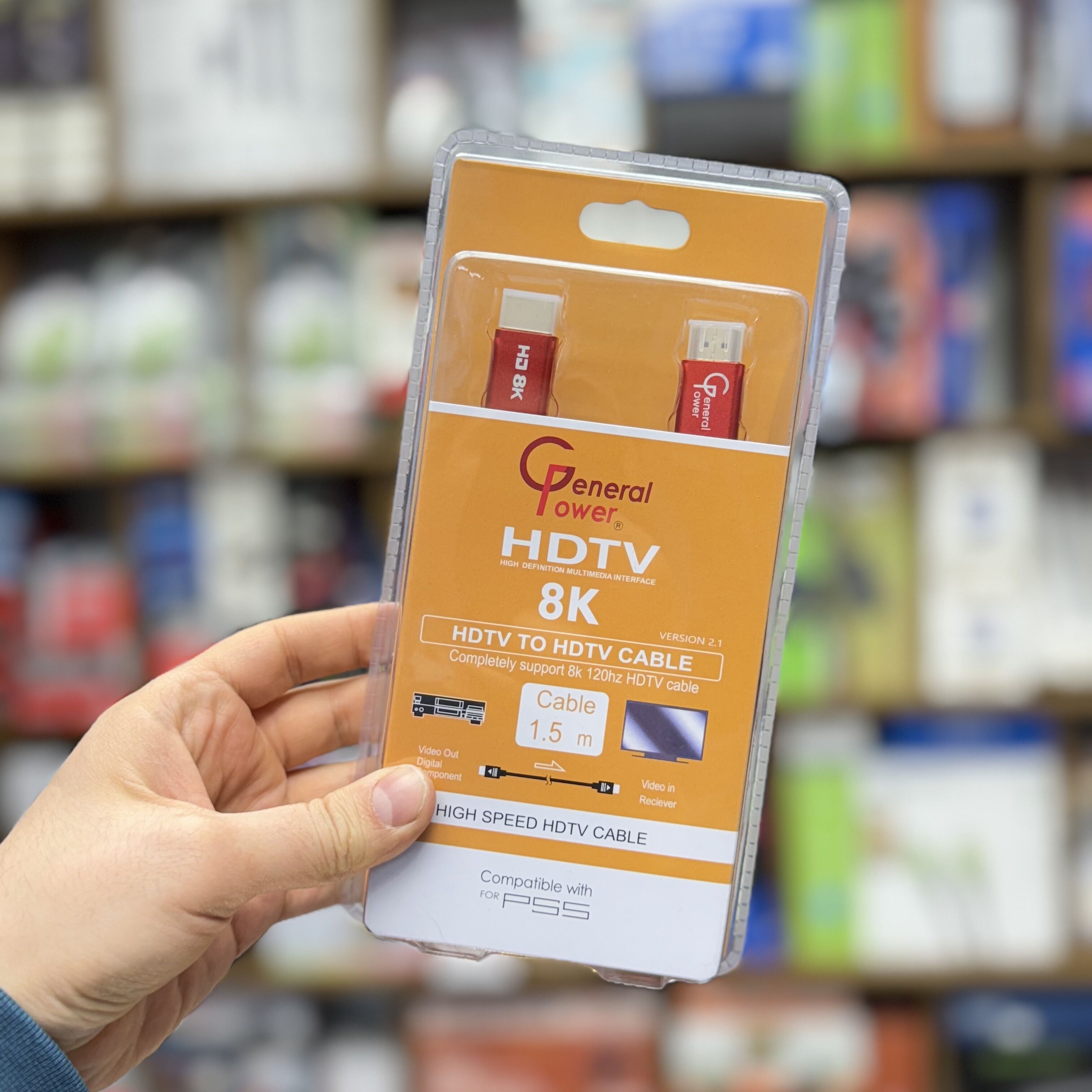 کابل HDMI جنرال پاور 8K